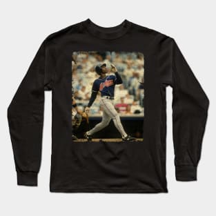 Kenny Lofton in Cleveland Guardians Long Sleeve T-Shirt